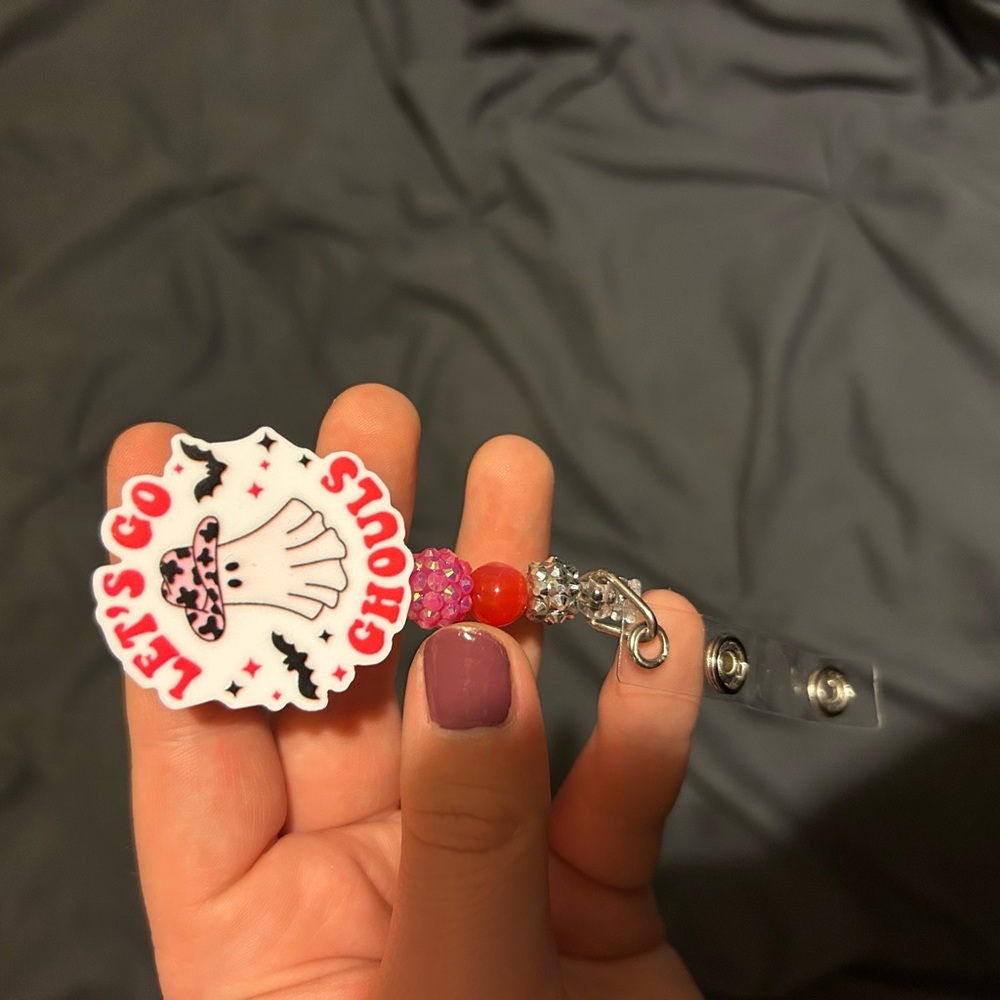 Halloween badge reel